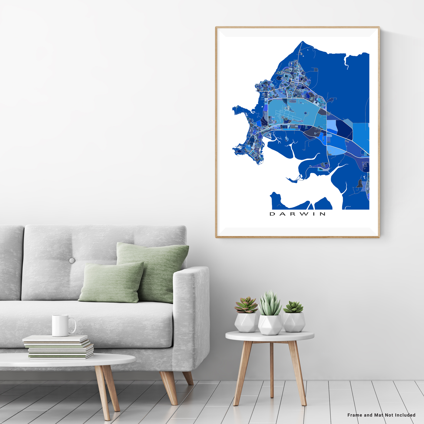 Darwin Map Print Australia Maps As Art   Darwin Australia City Map Print MapsAsArt Bs 4 2048px 1400x1400 